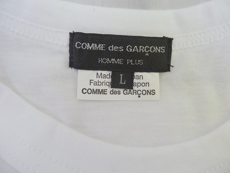 COMME des GARCONS HOMME PLUS コムデギャルソン オム プリュス Hiraku Suzuki 半袖Tシャツ カットソー L PM-T053 AD2013_画像5