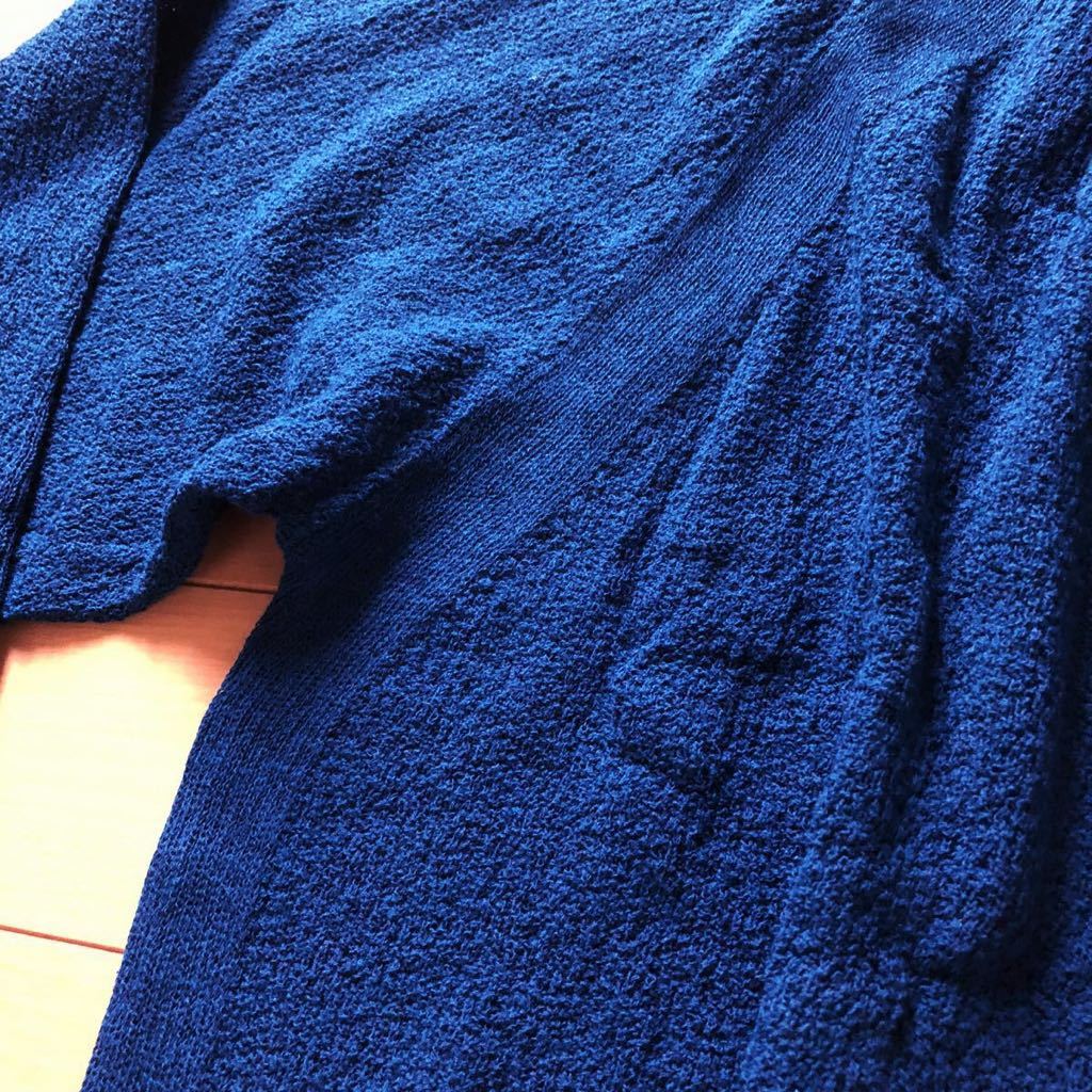 ルメール × UNIQLO レディース コットンリネン クルーネックセーター 新品 XL 66ブルー