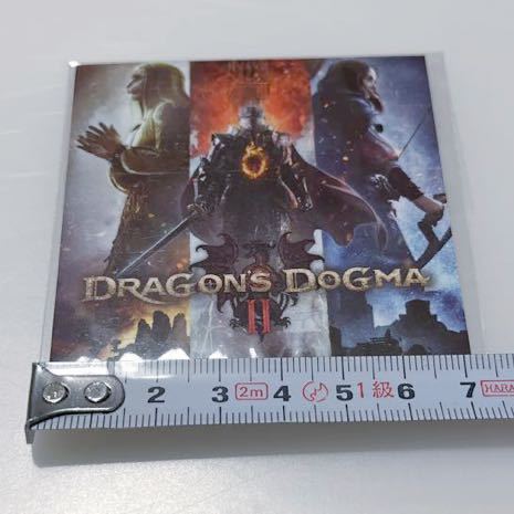 ドラゴンズドグマ2 ステッカー 約7×7cm 販促 CAPCOM 非売品 未開封 DRAGONS DOGMAⅡ promotion sticker Not Sold in Stores_画像3