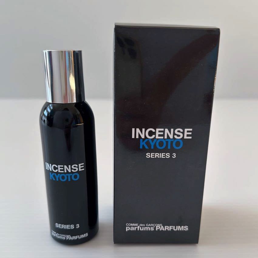 コムデギャルソン オードトワレ キョウト インセンス 50ml 正規品 10プッシュ使用 COMME des GARCONS PARFUMS SERIES 3 INCENSE KYOTO_画像1