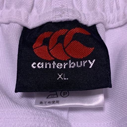 最終値下げ!★即決あり★未使用品★canterbury カンタベリー ラグビー ショーツ XL 白 RG26011 定価3,960円(税込)★ロングタイプ★1点限り!_画像4