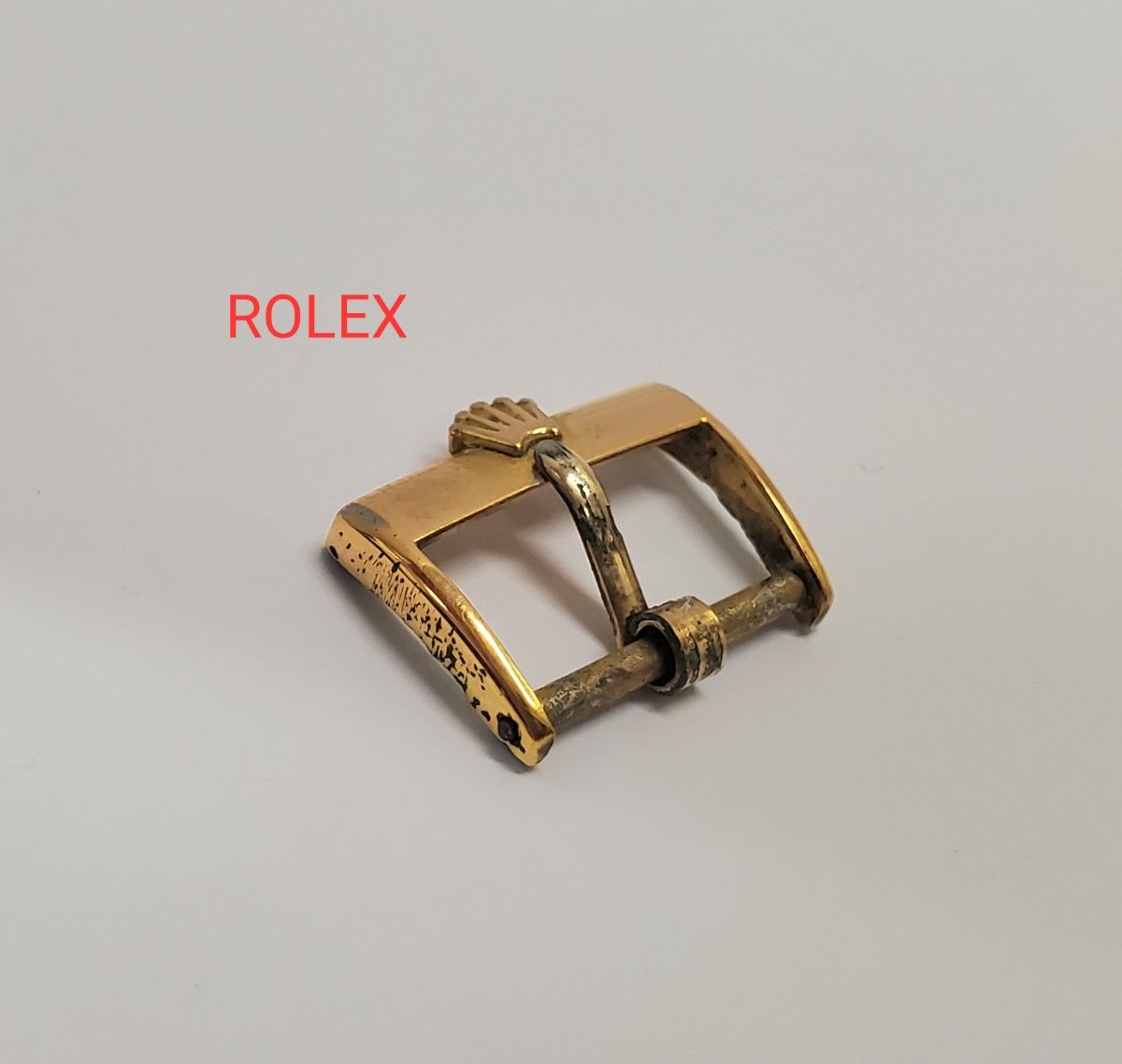 ROLEX 純正 尾錠 激レア 1950年代 希少 メトロポリタン ロレックス ゴールドカラー ベルト パーツ メンズ 腕時計