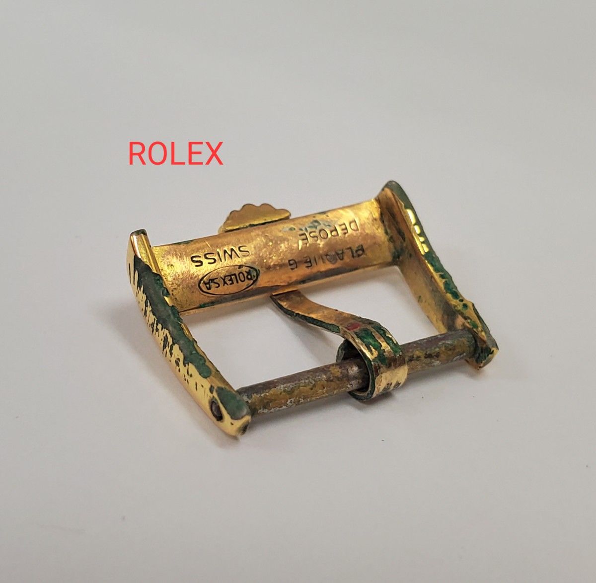 ROLEX 純正 尾錠 激レア 1950年代 希少 メトロポリタン ROLEX 純正 尾錠 激レア 1950年代 希少 メトロポリタン