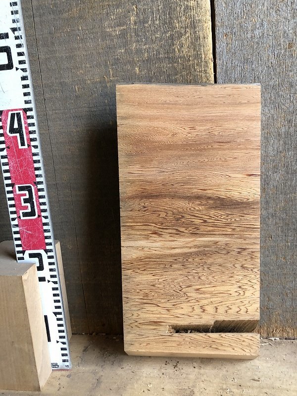 【EE622C】屋久杉 385×195×45㎜ 一枚板 世界遺産 極上杢 材料 銘木 天然木 希少材 乾燥材 材木 DIY 木工 ブロック《銘木登屋》_画像8