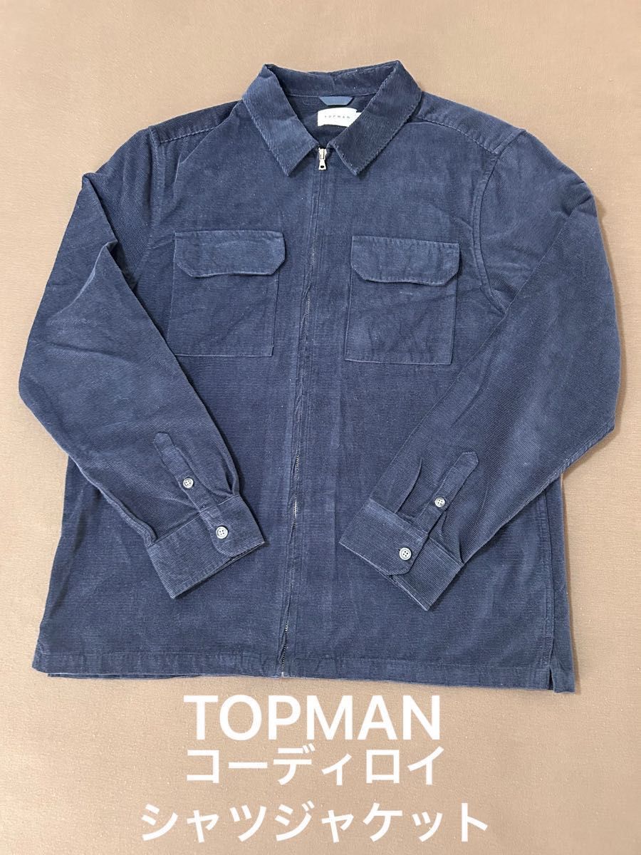 TOPMANコーディロイシャツジャケット