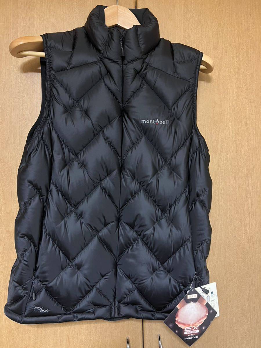 早い者勝ち　新品　mont-bell モンベル ダウンベスト EX800 サイズXL_画像1