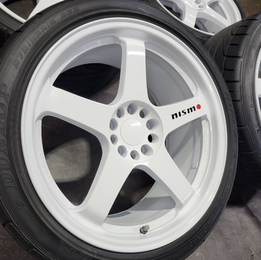 【美品】当時物 ニスモ LMGT4 鍛造品 NISMO 9.５Ｊ8.5Ｊ GTR/GT-R/BNR32/BCNR33/BNR34/シルビア/チェイサー他車PCD114.3 LM GT4_画像2