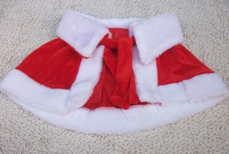 サンタ コスプレ クリスマス 衣装 サンタクロース コスチューム 帽子 ワンピース マント レッド 赤　レディース コスプレ 衣装_画像6