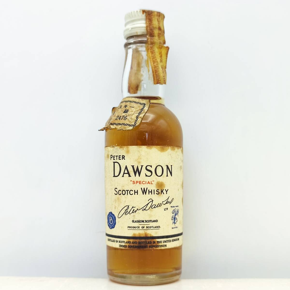 特級 PETER DAWSON SPECIAL SCOTCH WHISKY 43度 40ml【ピーター 特級 PETER DAWSON SPECIAL SCOTCH WHISKY 43度 40ml【ピーター