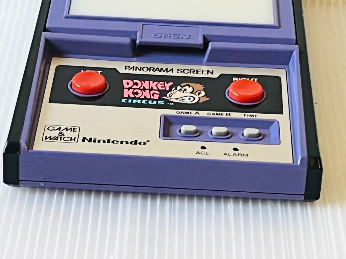 超希少 美品 動作良好 任天堂 ゲームウォッチ パノラマ 超希少 美品 動作良好 任天堂 ゲームウォッチ パノラマ
