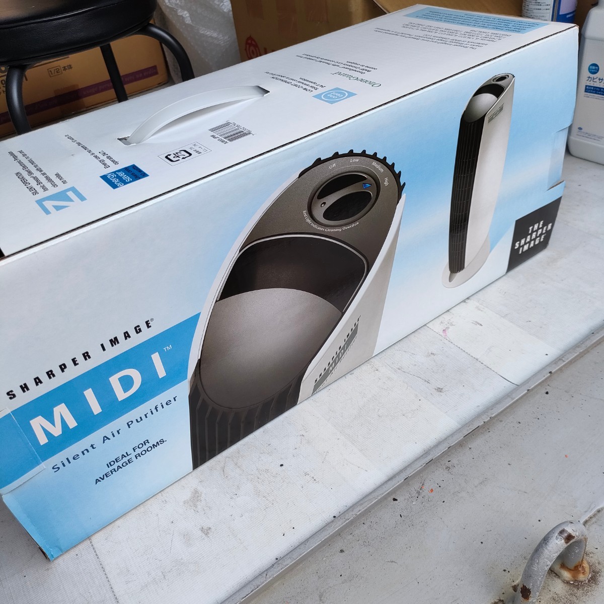 THE SHARPER IMAGE イオニックブリーズ MIDI 静音 空気清浄機 IU853 ホワイト 新品未使用_画像1