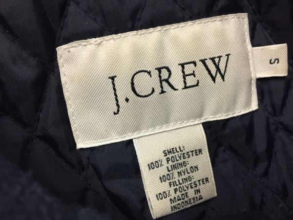 ジェイクルー J.CREW アメカジ ストリート 90s 古着 ビッグシルエット フリース CPO シャツ ジャケット メンズ S グレー_画像2