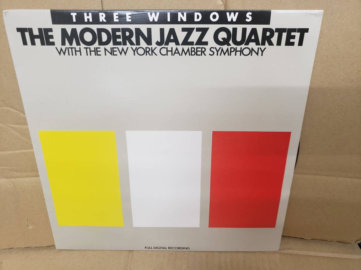 The Modern Jazz Quartet with New York Chamber Symphony MJQ Three Windows _画像1
