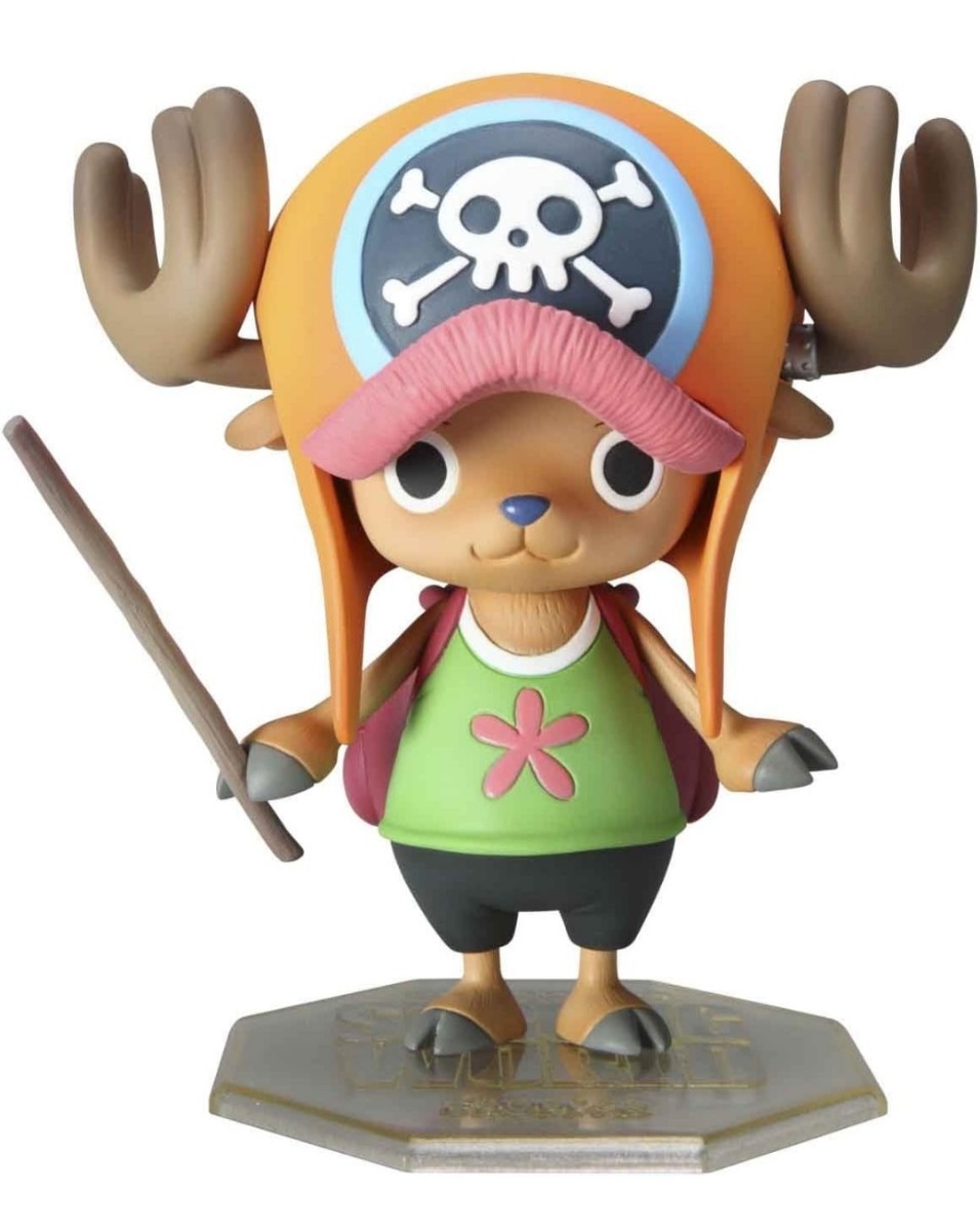  One-piece P.O.P the first version domestic regular goods Tony Tony chopper figure 3 body set wheat ... one taste mega house 