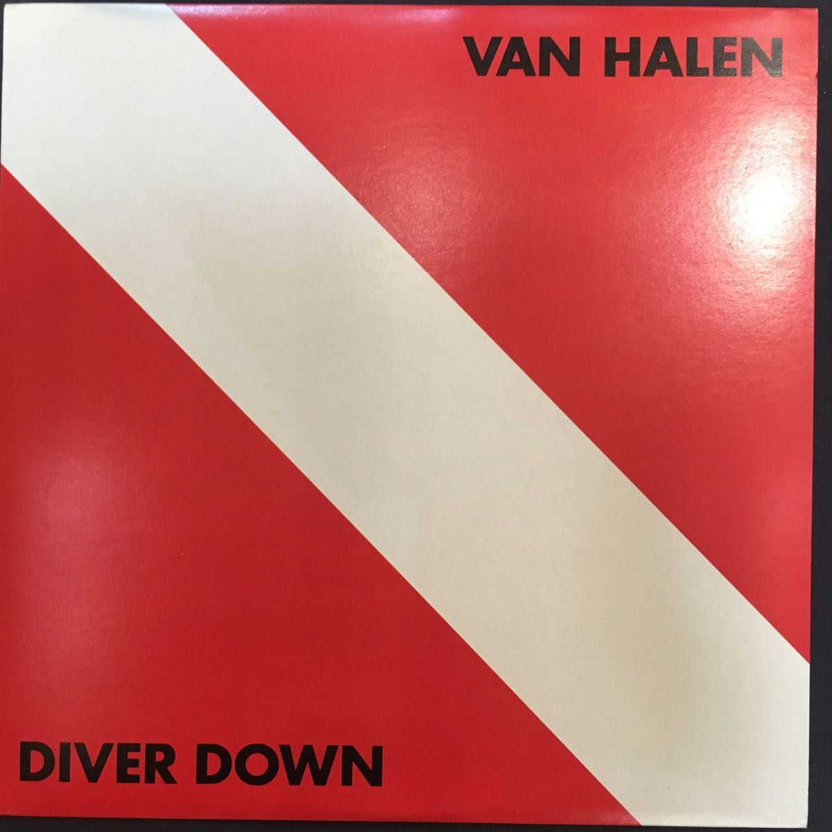 VAN HALEN ダイヴァー・ダウン / ヴァン・ヘイレン LPレコード
