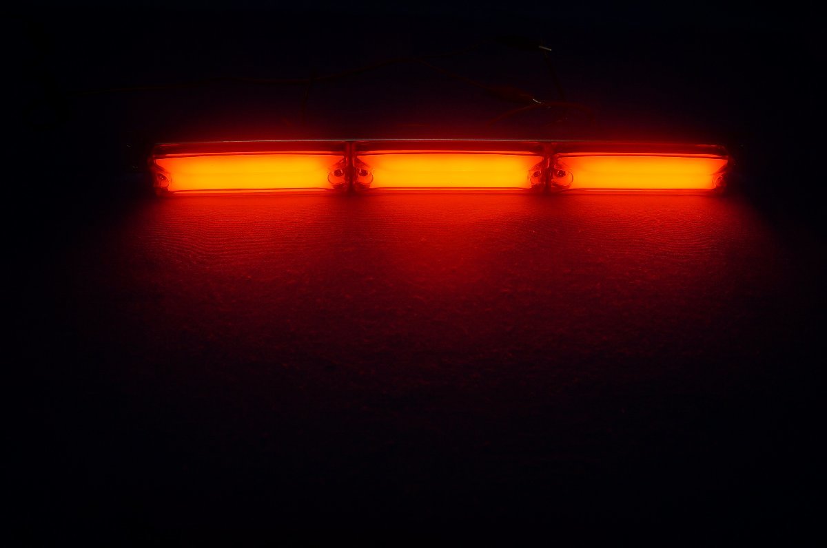 LED high power slim vehicle height light lamp 3 ream vehicle height light left right set 12V/24V common use black tea 