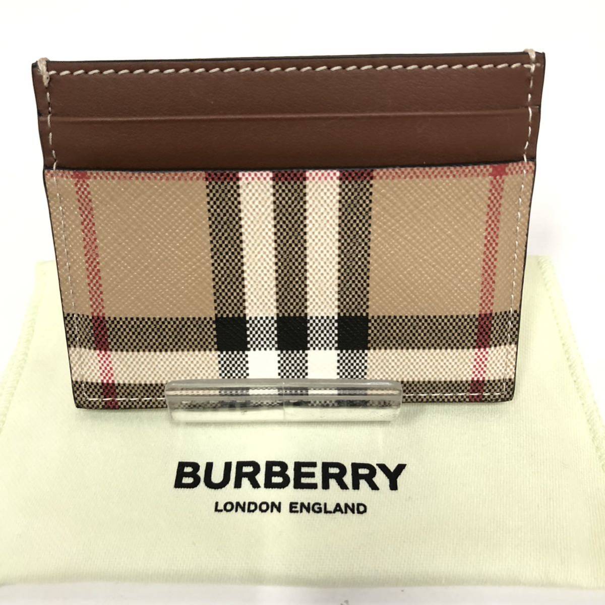 超安い 【Burberry】バーバリー☆カードケース ヴィンテージチェック