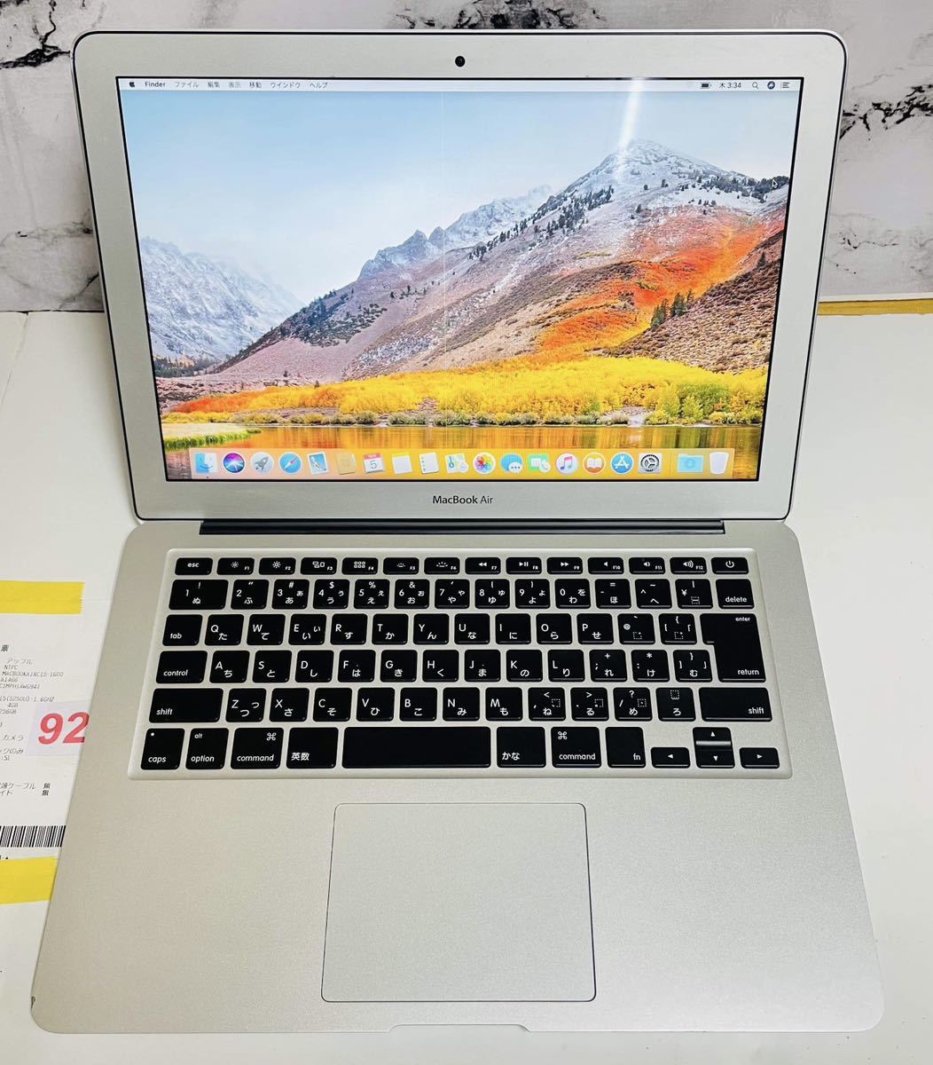 Apple MacBook Air(13-inch Mid 2015) A1466 Core i5( 5250U)/1.6GHz