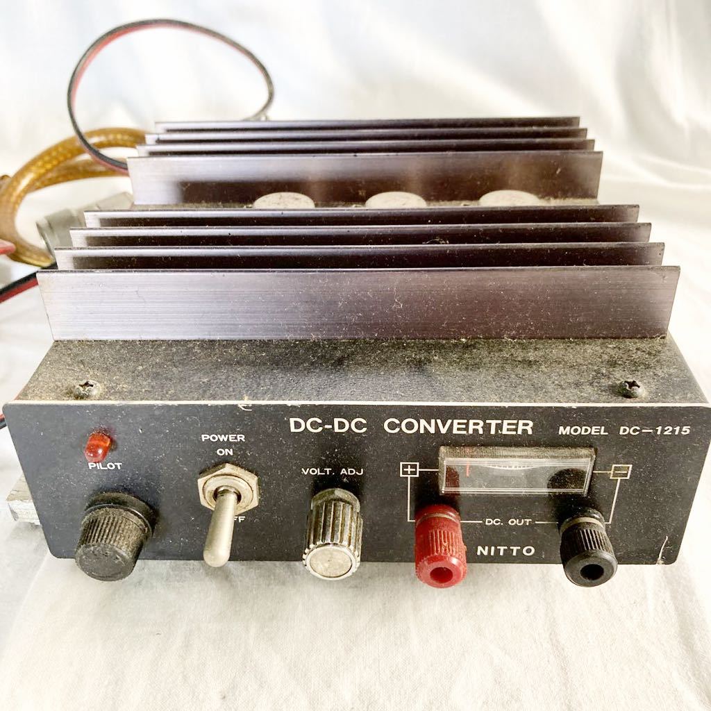 CORONA コロナGS-903 DX 無線機　STEREO MASTER DC-DC CONVERTER MODEL DC-1215 まとめて　現状品　【OGOS-694】_画像5