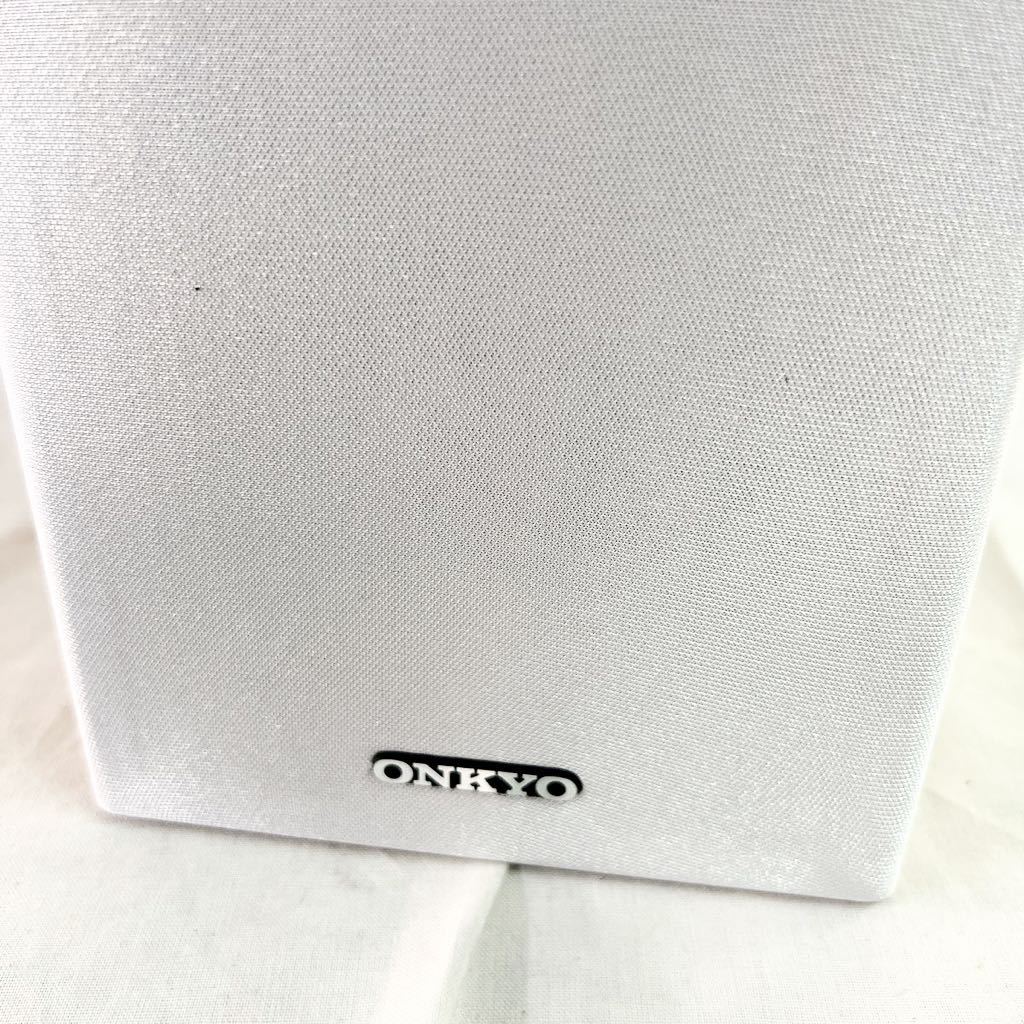  present condition goods sale ONKYO Onkyo MODEL D-U6 player speaker gray wooden [OTNA-414]