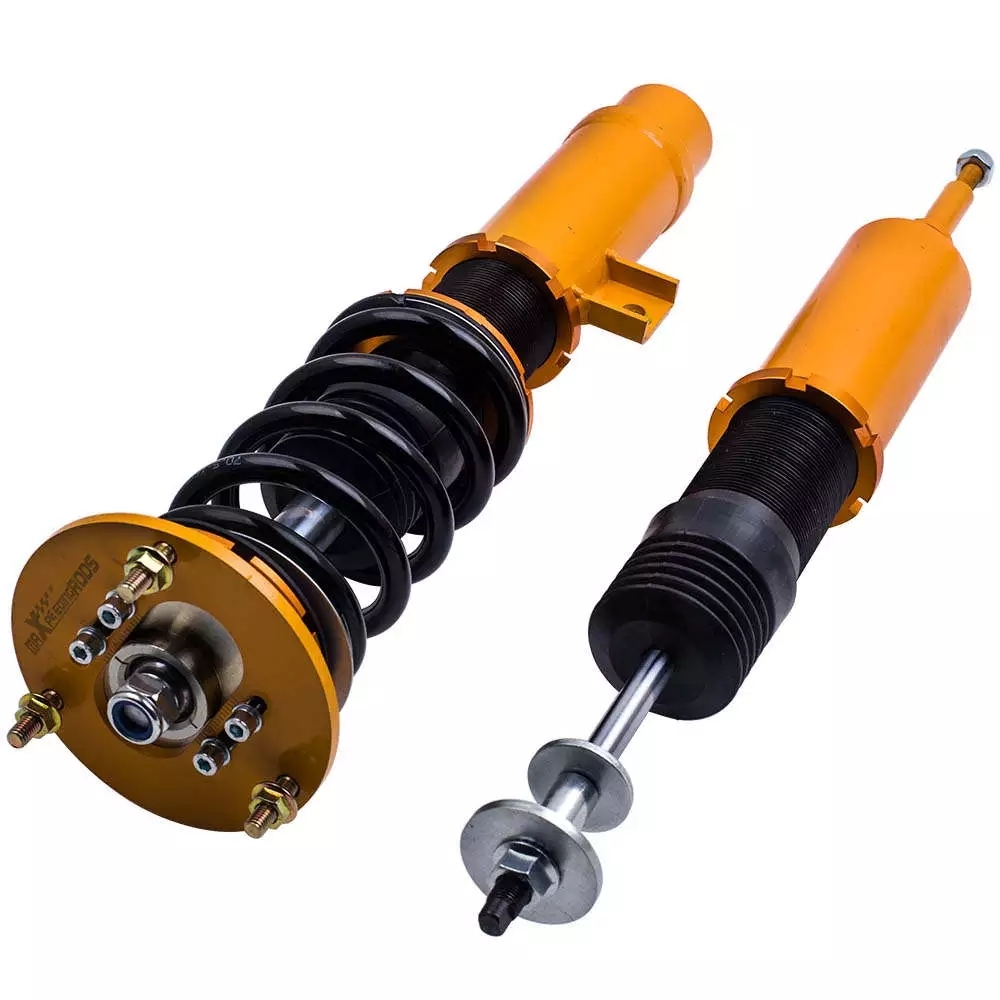  shock absorber 3 series E92 E93 suspension total length adjustment type BMW Maxpeedingrods yellow 