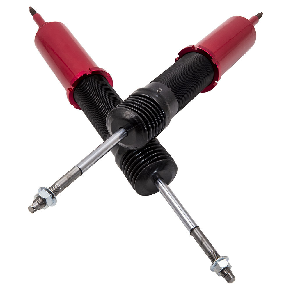  shock absorber BMW 3 series E90 E91 suspension 2WD 06-13 total length adjustment type red Maxpeedingrods