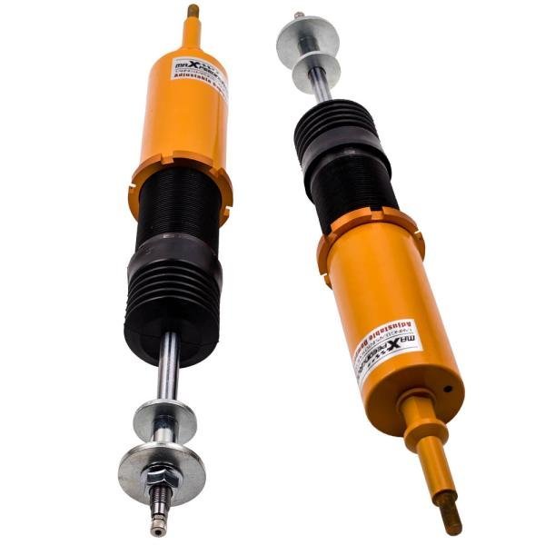  shock absorber 3 series E92 E93 suspension total length adjustment type 24 step attenuation BMW Maxpeedingrods yellow 