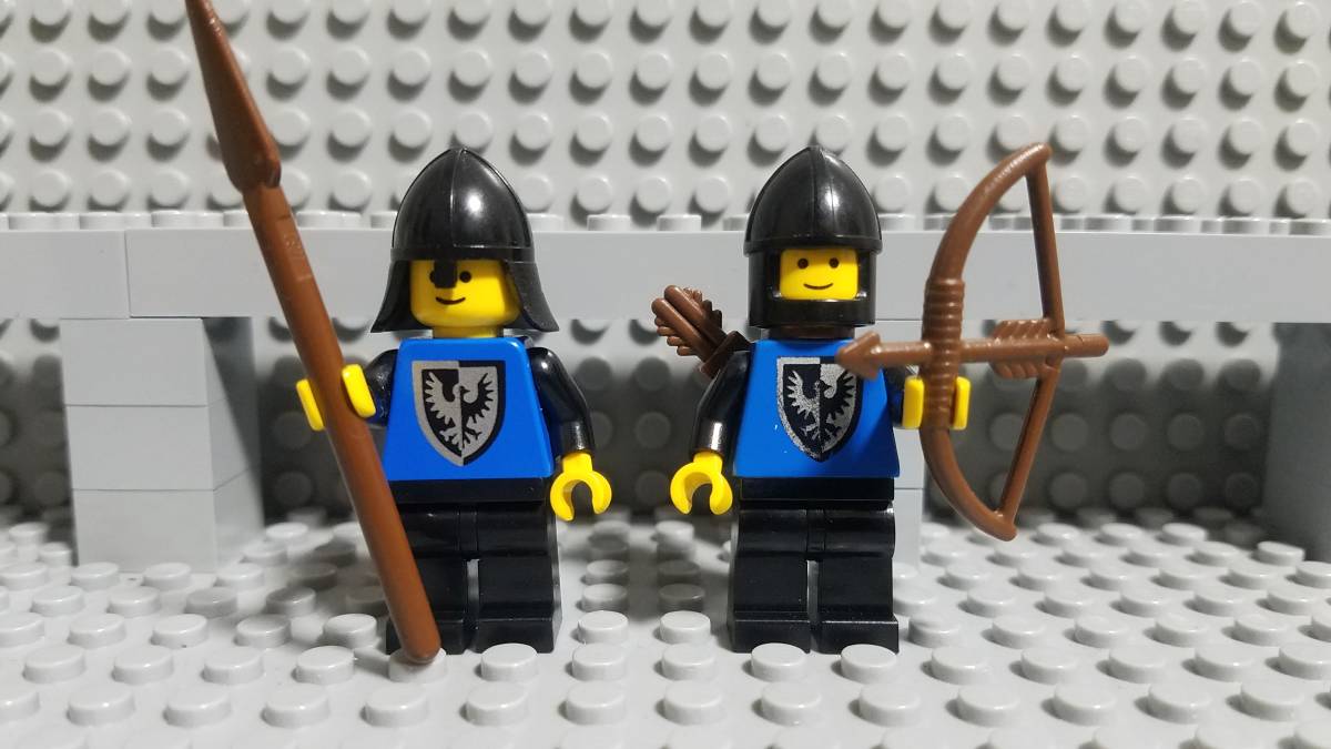 レゴ お城シリーズ ブラックファルコン ナイト 騎士 兵士 ミニフィグ 大量出品中 同梱可能 正規品 LEGO_画像1