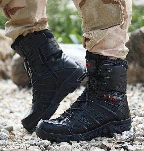 LHK2073* men's casual thickness bottom boots sneakers . slide outdoor high hat Schott height military boots 24.5-28.5.