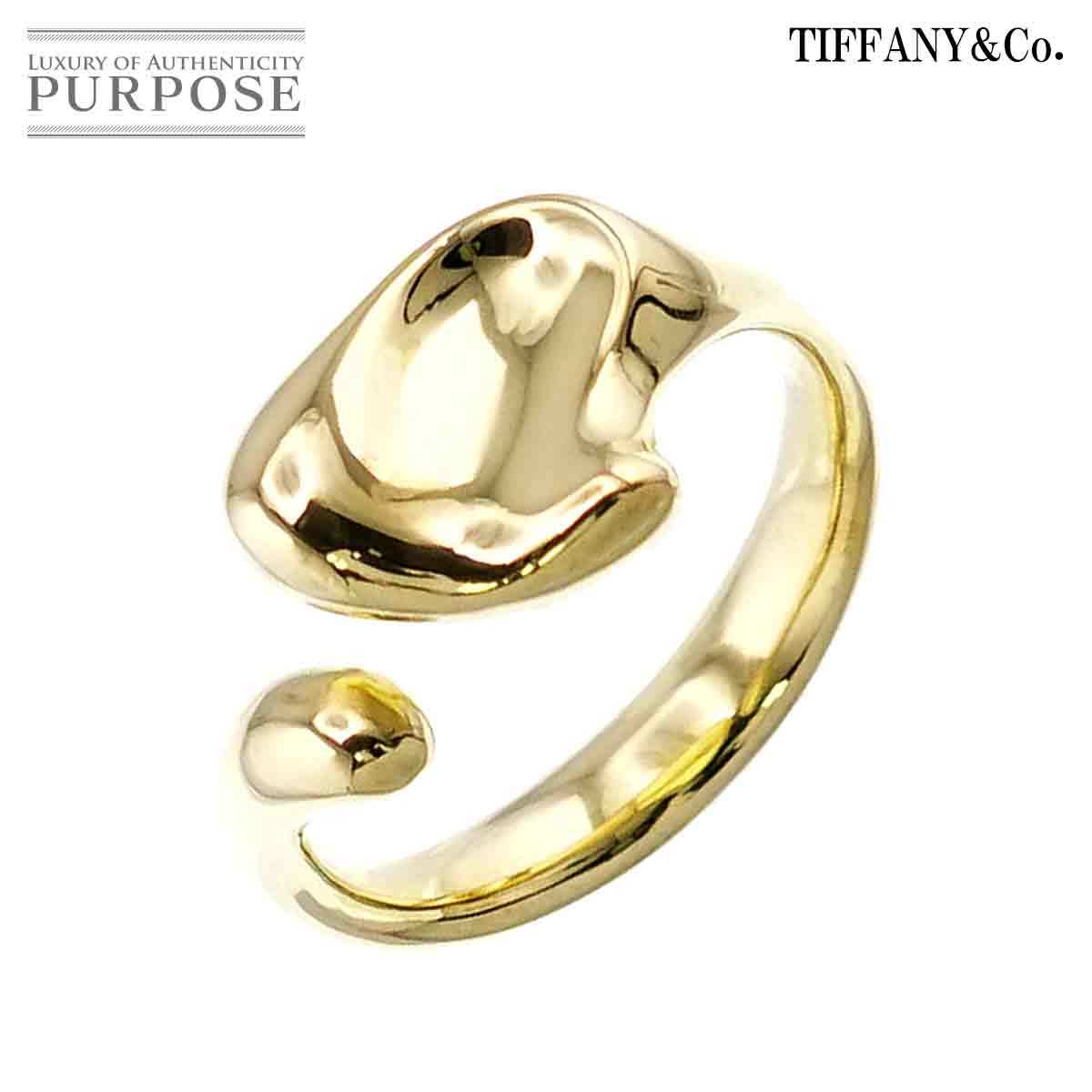 ティファニー TIFFANY&Co. フルハート 13号 リング K18 YG イエローゴールド 750 指輪 Full Heart Ring 90203753
