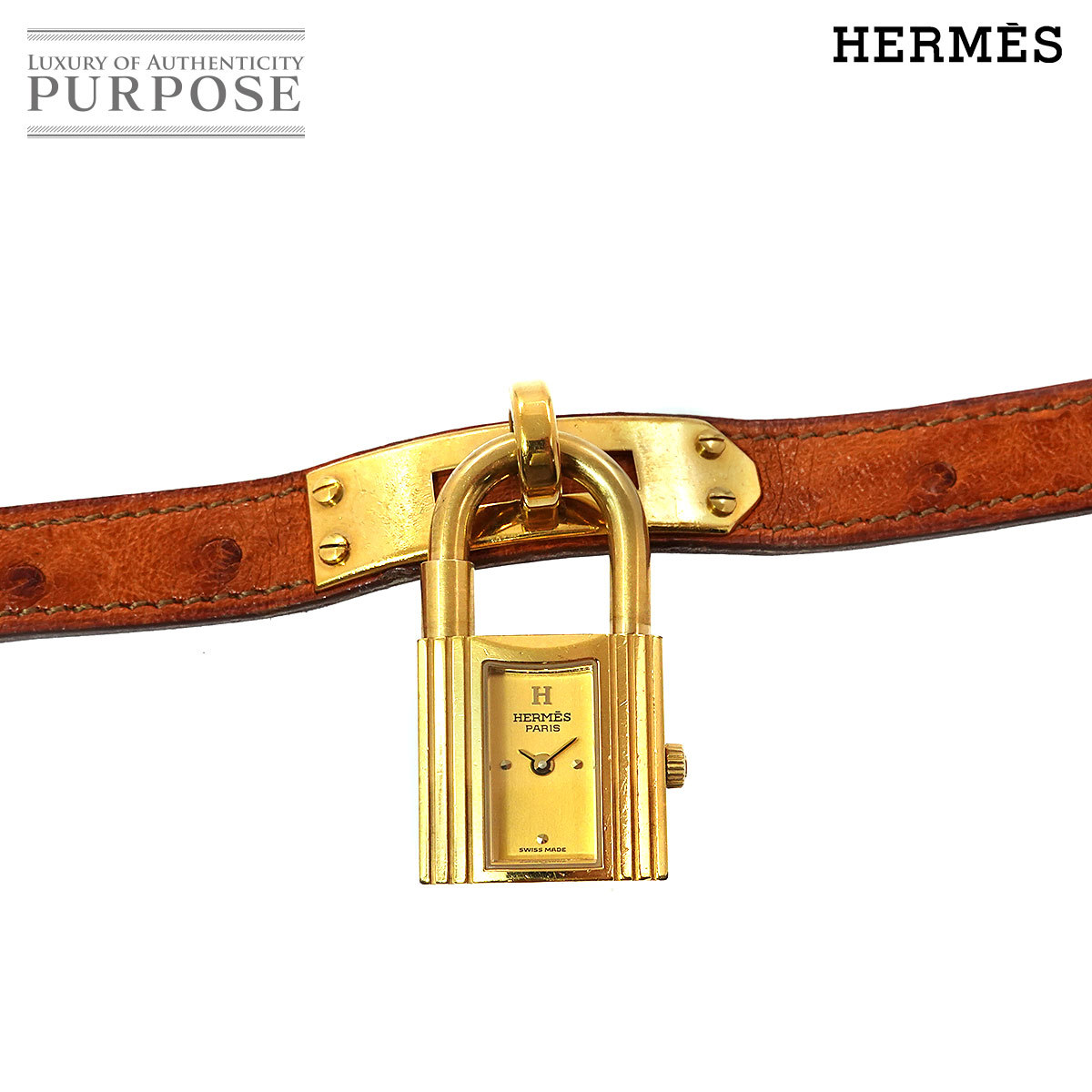 メール便不可】 エルメス HERMES 90209016 Watch Kelly カデナ