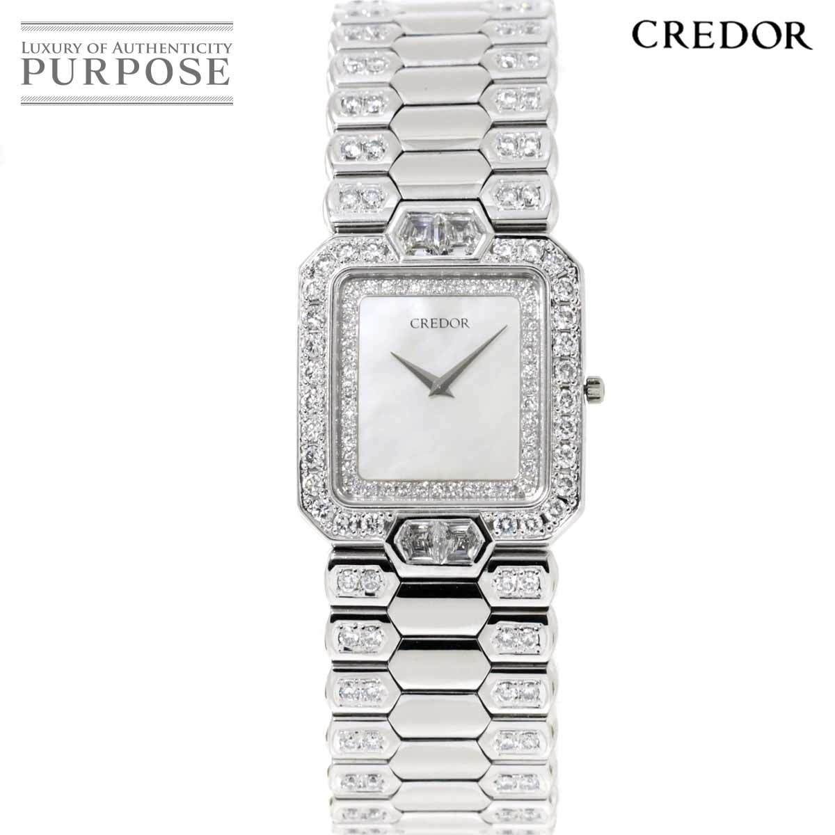 Seiko Seiko Cretor 2F70-5900 Мужские ювелирные украшения Diamond K18WG Coldor Credor 90211750