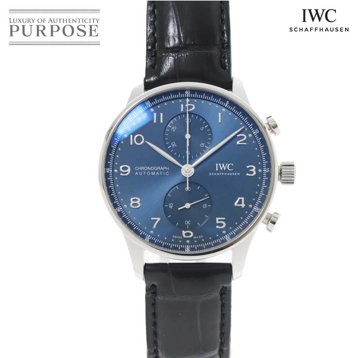 IWC ポルトギーゼ クロノグラフ IW371606 メンズ 腕時計 自動巻き インターナショナル ウォッチ カンパニー Portugieser 90211593_画像1