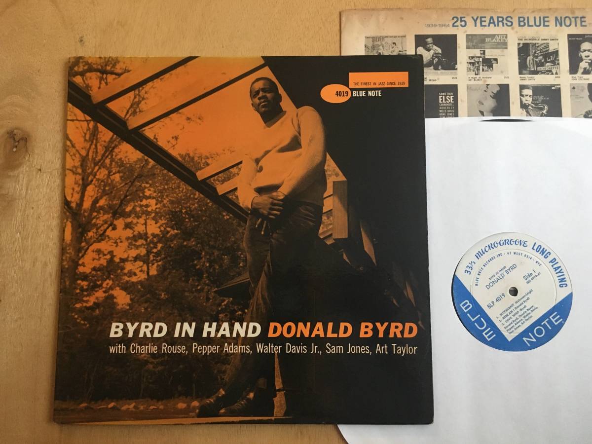 難あり MONO RVG 耳 DG Donald Byrd / Byrd In Hand / Blue Note