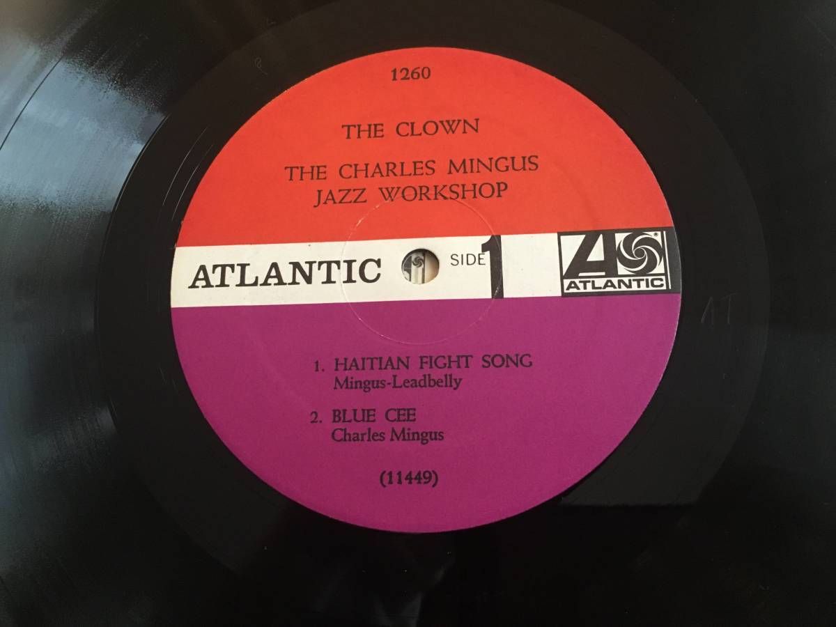 MONO 赤紫黒ファン Charles Mingus Jazz Workshop / The Clown_画像5