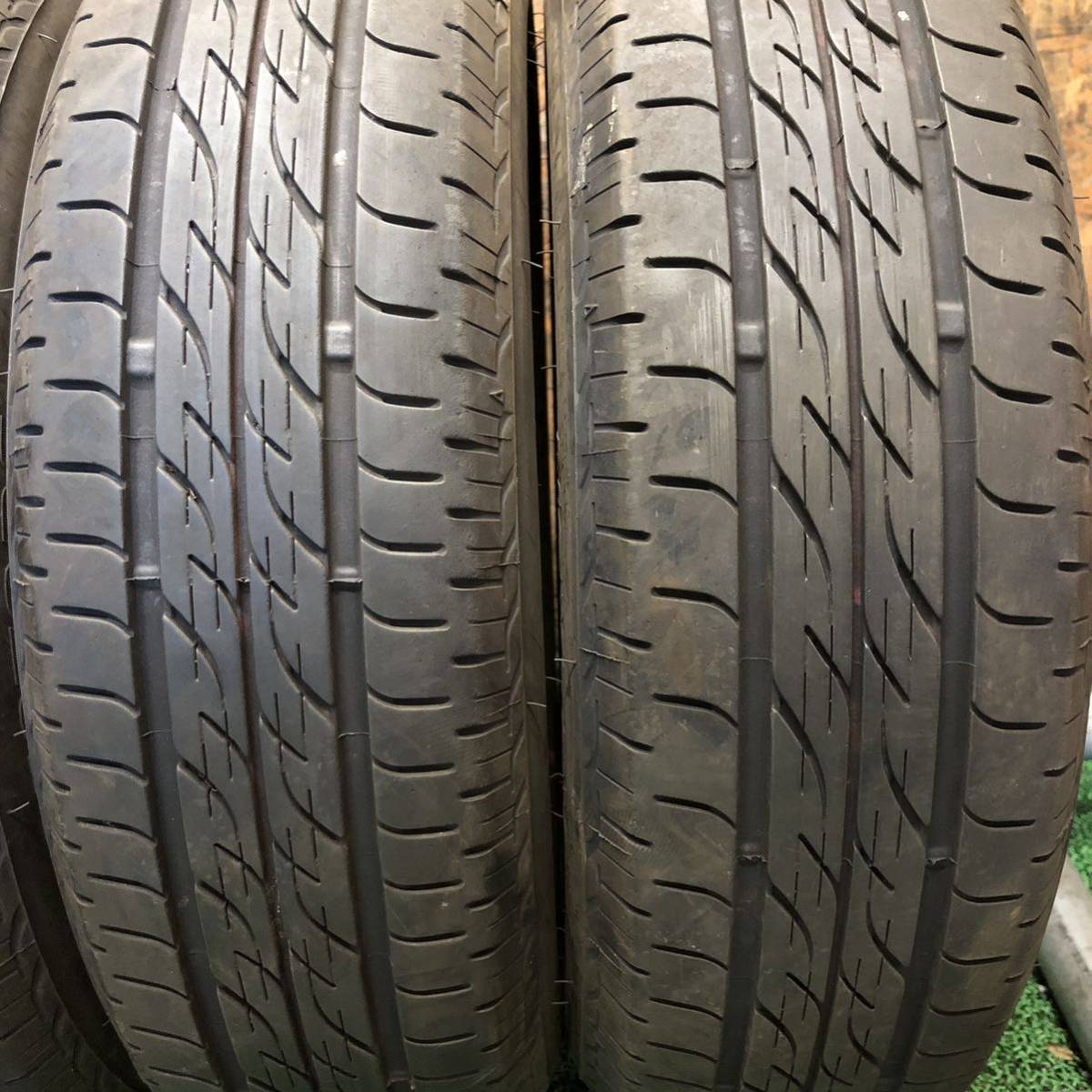 BS　NEXTRY　155/65R14　75S　極上バリ山4本価格　X-213　福岡　★引き取り大歓迎★1000円スタート★22年製★早い者勝ち★人気のサイズ★_画像4