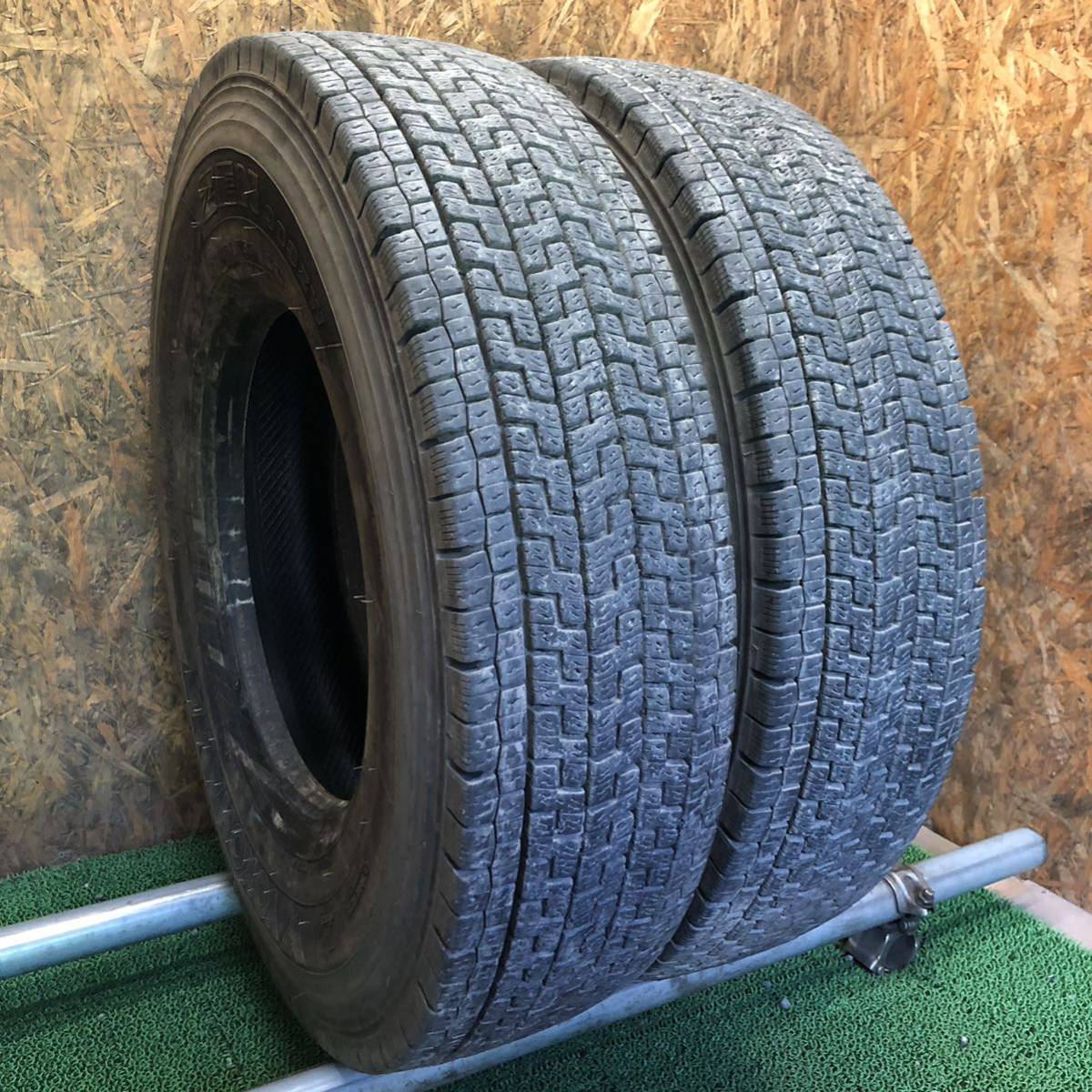 YOKOHAMA　ZEN　903ZW　225/90R17.5　127/125L　超極上バリ山2本価格　X-233　福岡　★引き取り大歓迎★20年製★12㎜UP★即決品★_画像2