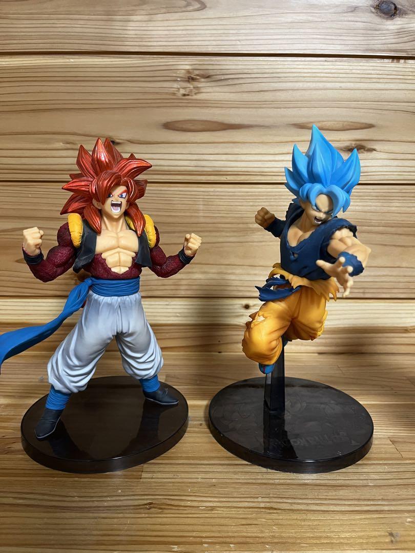 【送料無料】ドラゴンボール フィギュア 6体セット売り まとめ売り ブローリー ゴジータ 孫悟空 ベジータ