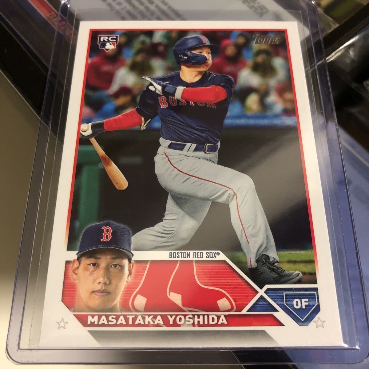 吉田正尚 Masataka Yoshida 2023 Topps Series 2 Rookie Card RC | #471 Boston Red Sox ルーキーカードの画像1