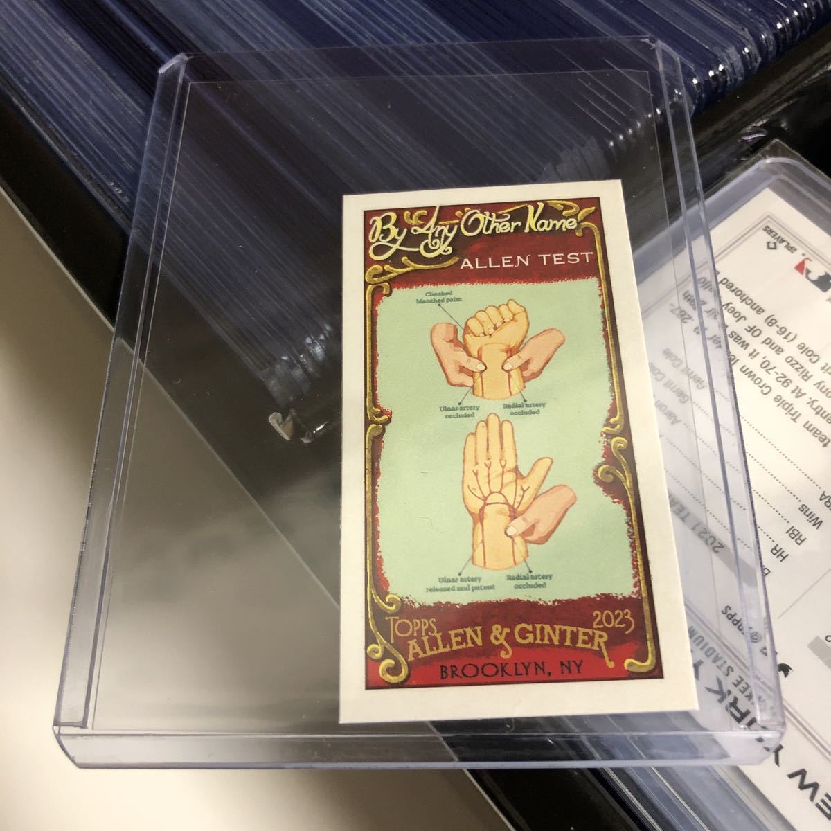 Allen Test 2023 Topps Allen & Ginter #BAN-11 By Any Other Name Miniの画像1