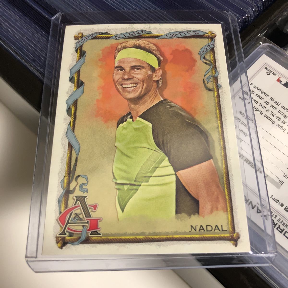 Rafael Nadal 2023 Topps Allen & Ginter #249 Professional Tennis Player_画像1