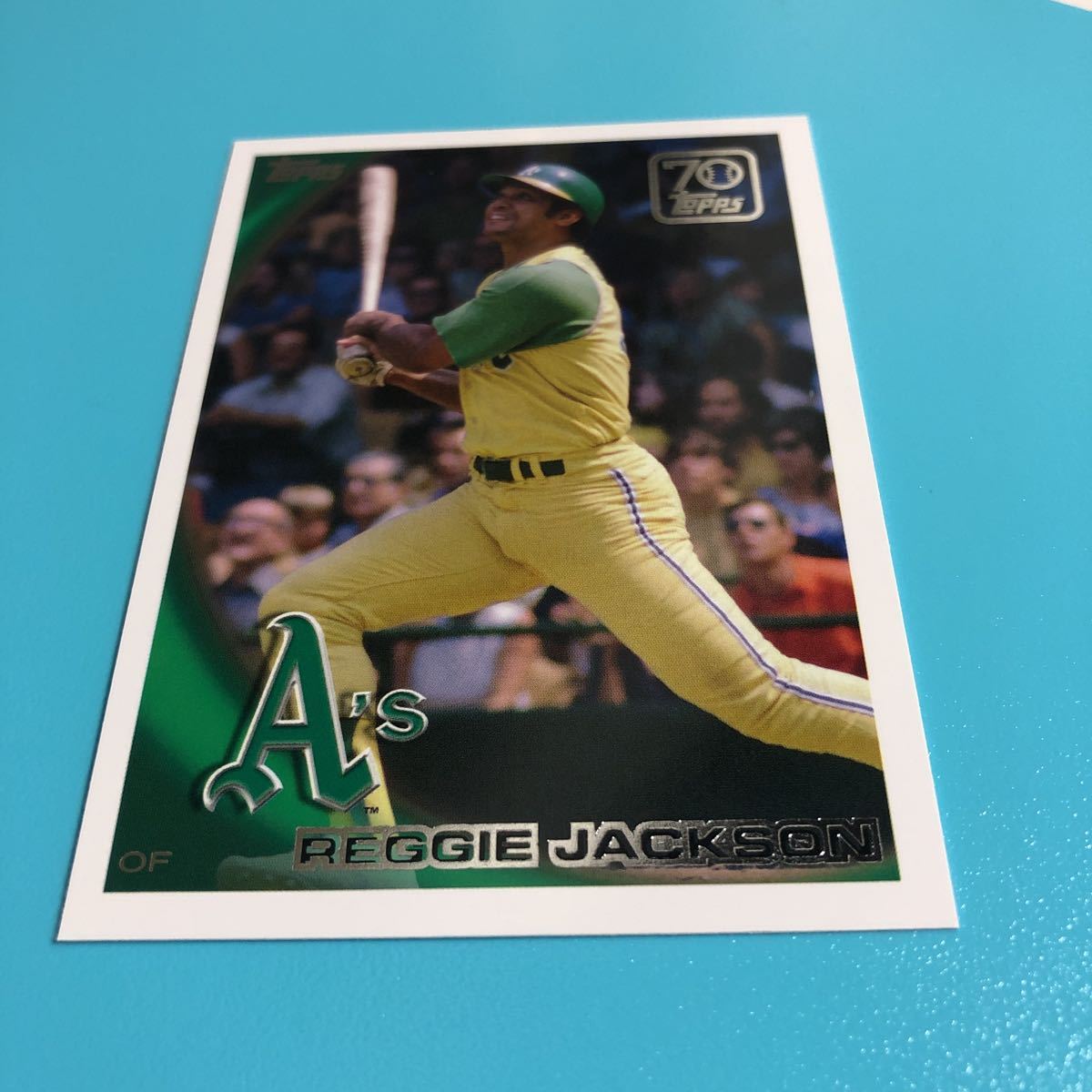 Reggie Jackson 2021 Topps Update 70 Years of Topps #70YT-60 Athletics_画像2