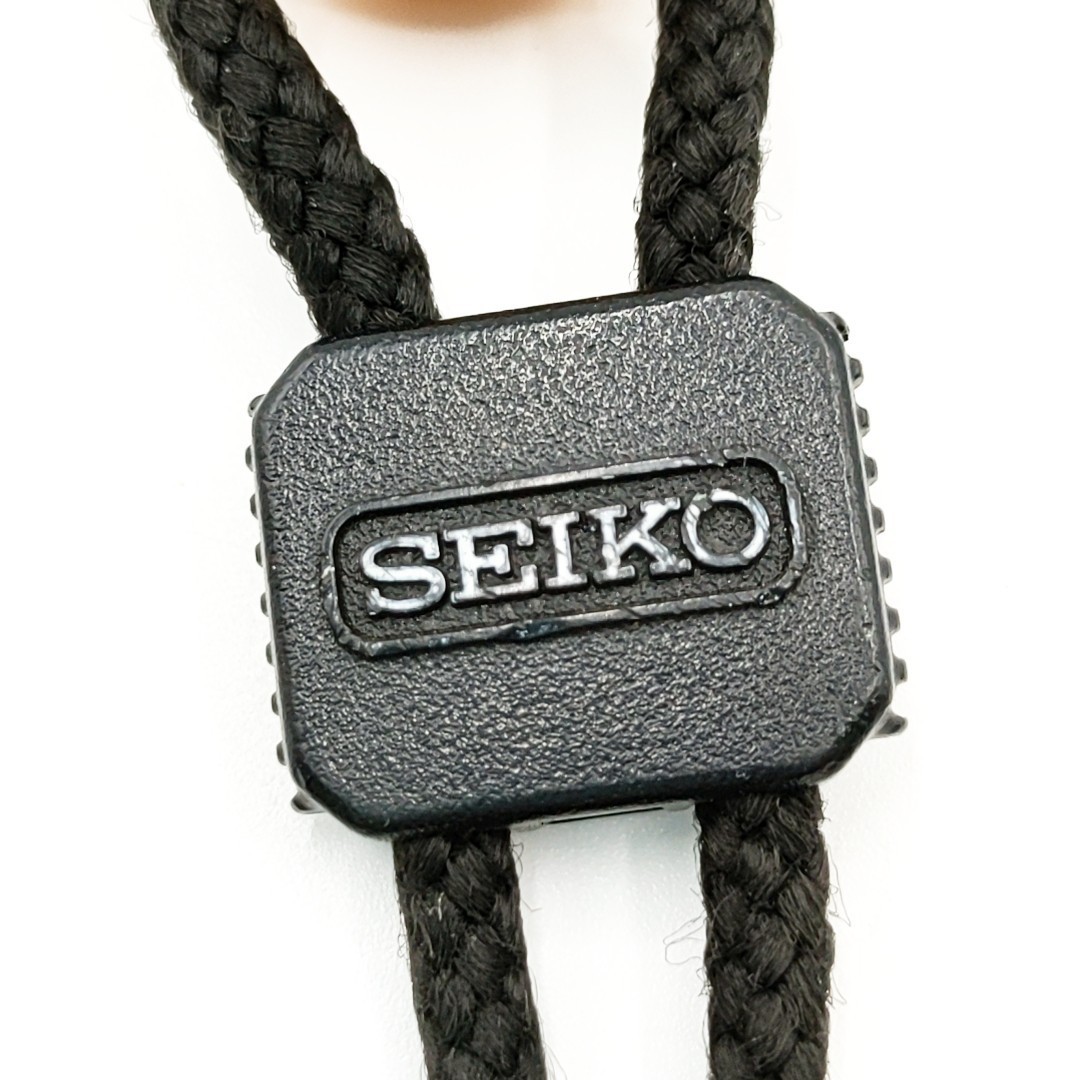 【電池切れ/ジャンク】SEIKO セイコー クォーツ ストップウォッチ INTERVAL TIMER デジタル文字盤 ブラック×イエロー S032-4000の画像9