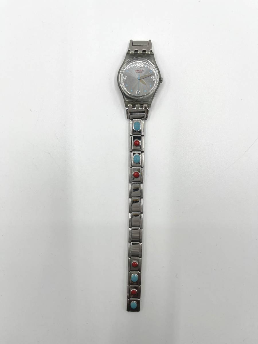 【電池切れ】Swatch　スウォッチ　クォーツ腕時計　裏スケ　レディース_画像4