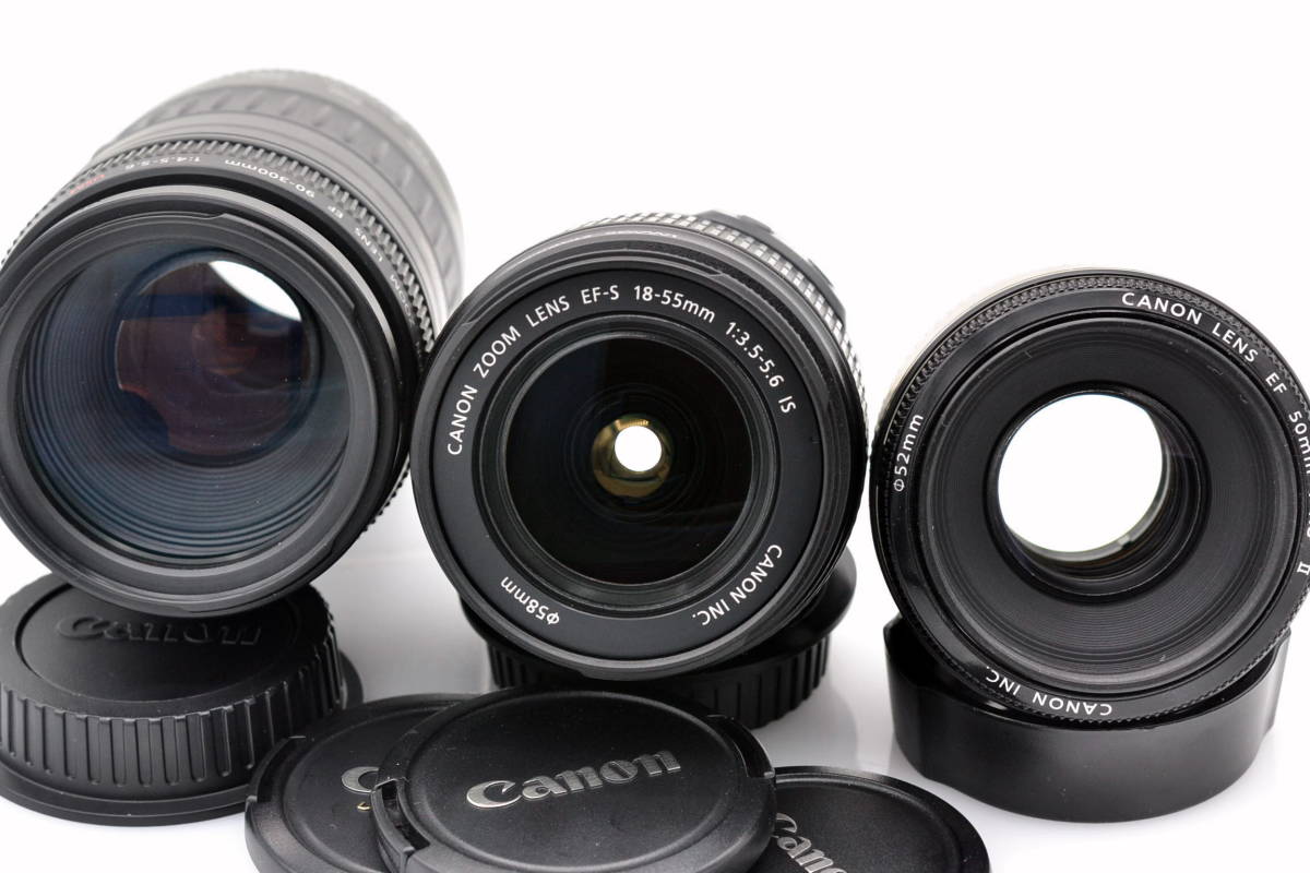 Canon EOS 80D 純正 トリプルレンズセット 付属品 元箱