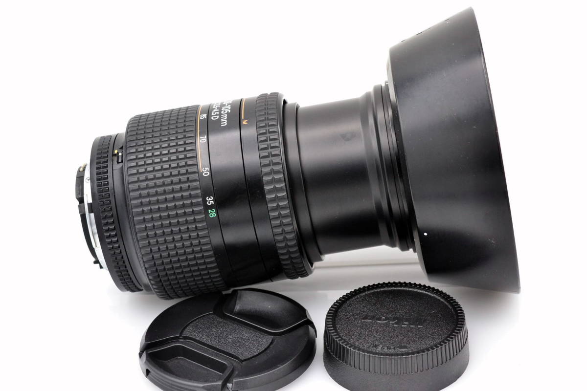 Nikon AF NIKKOR 28-105mm 3.5-4.5 D フード付_画像7
