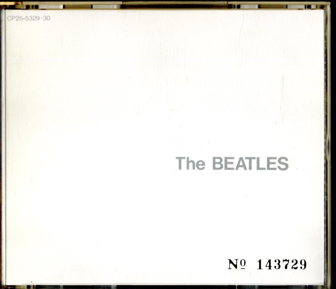 2CD【THE BEATLES White Album 限定No入り（Japan 1988年）】Beatles ビートルズ_画像1