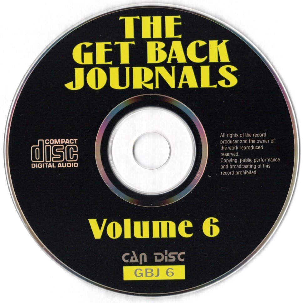 2CD【GET BACK JOURNALS Vol.5 & Vol.6（Vigotone）1994年製】Beatles ビートルズ_画像7
