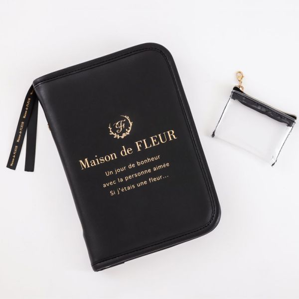 1 240 Maison de FLEUR BLACK マルチケースセット 送料370円_画像1