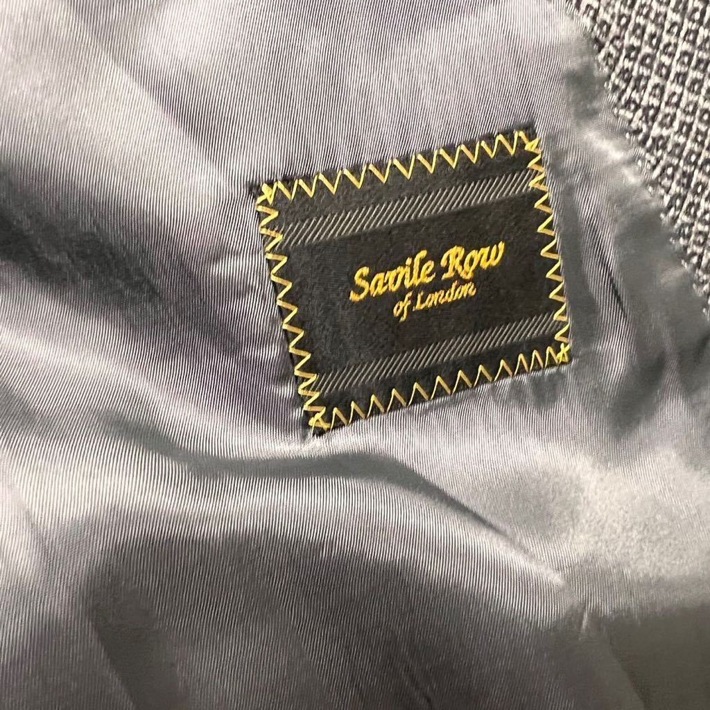 即決 savile row london britannia BE7 英国製生地 XL